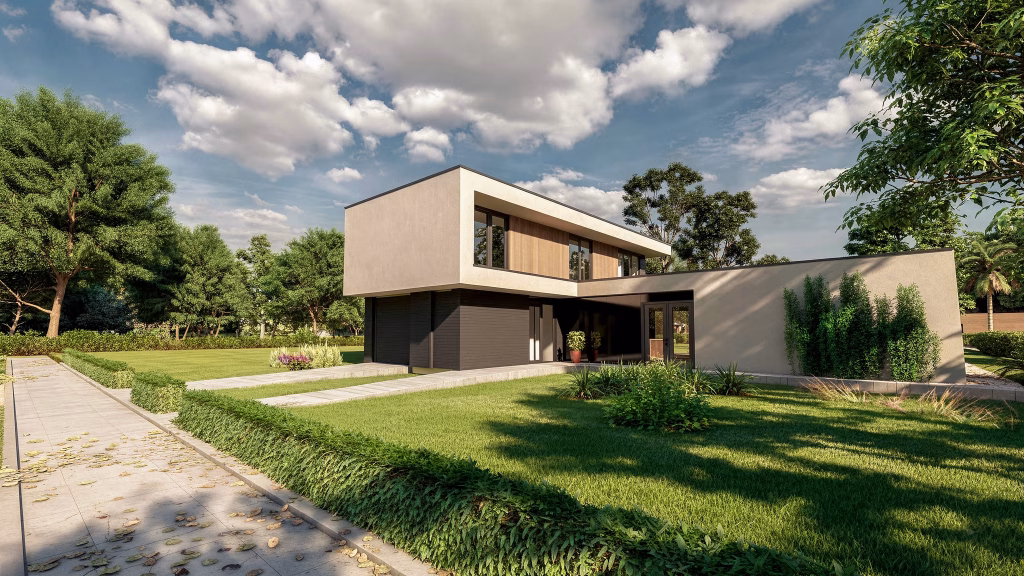 Prefab villa elementa